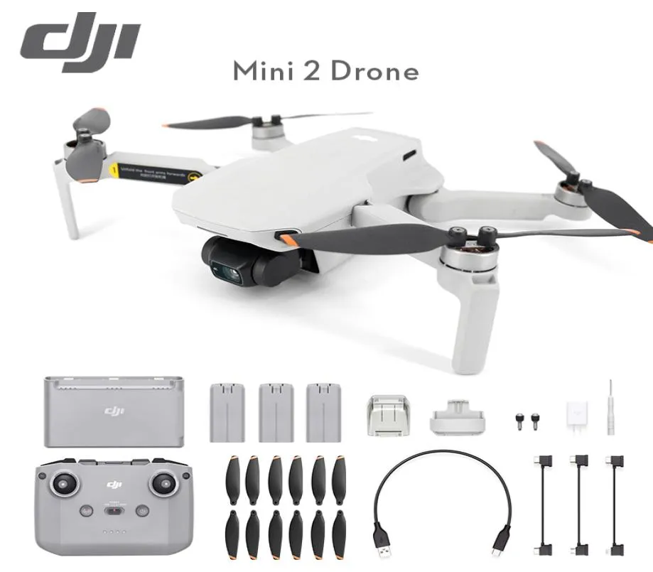 DJI Mini 2ドローンクアッドコプター249g未満31分フライト時間10km 4Kビデオトランスミッションオリジナルブランド2206159565606