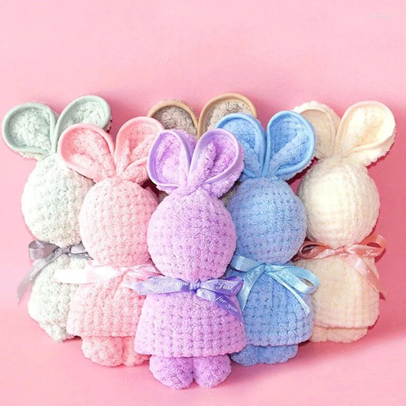 Asciugamano da 30 cm bambola asciugamani per bambini assorbenti peli di peluche velluto di lavaggio regalo di compleanno per matrimoni di San Valentino