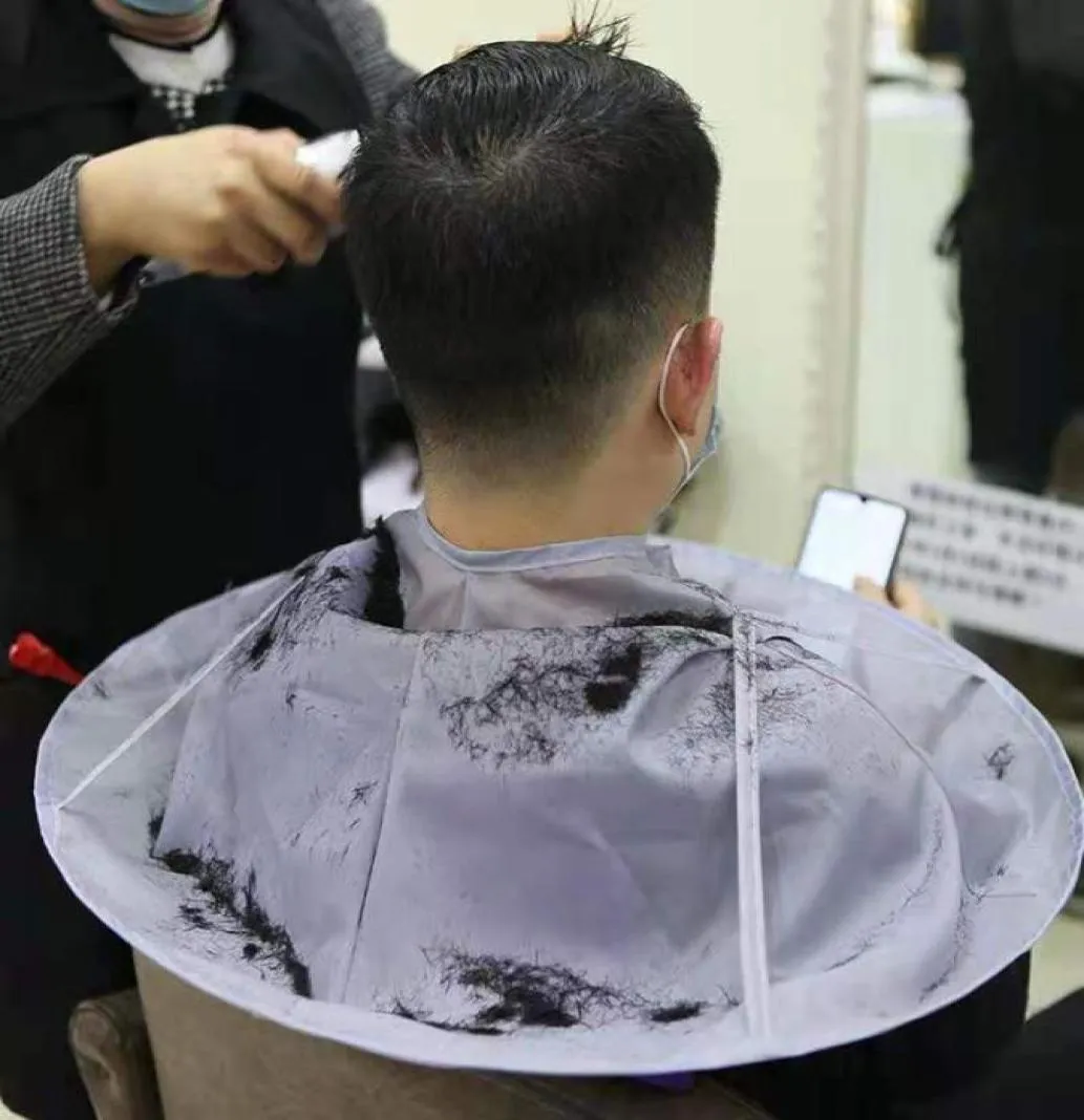 Cortão de cabelo de cabelo cortado Cabo Avental Aventais criativos Aventais para salão de salão de salão de barbeiro Acessórios de cabeleireiro de capa