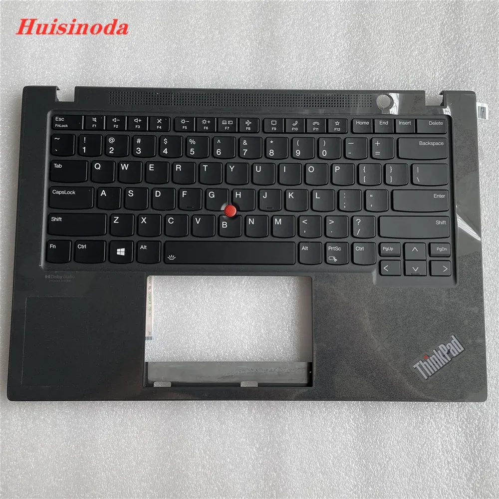 Карты Новый оригинальный ноутбук для Lenovo ThinkPad T14S Gen 2 Palmrest C Cover Wwan Border Shell с US Bearlight Keyboard 1Set 5M11A375577