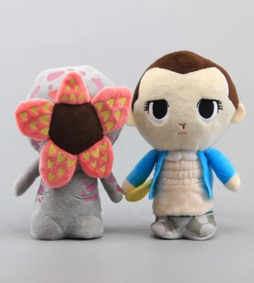 NEW Stranger Things Eleven with Eggo Demogorgon 20cm Plush Toy Soft Stuffed Dolls Children Xmas Gift2579609