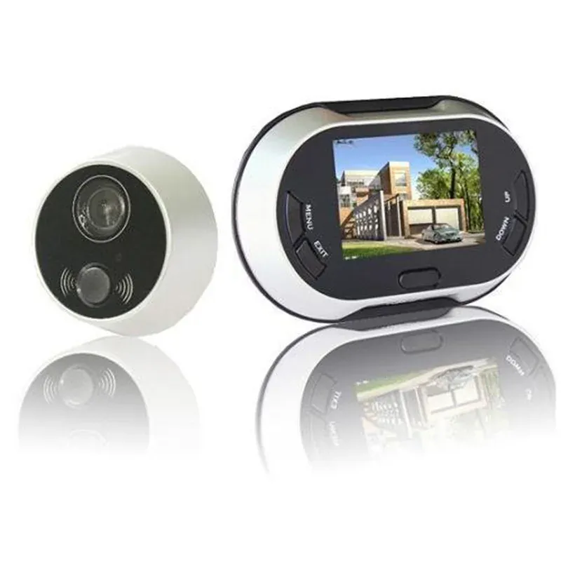 Puerta de 3.5 pulgadas TFT LCD Color Puerta digital Peephole Peephole Security Security Puerta de puertas de marco de la música