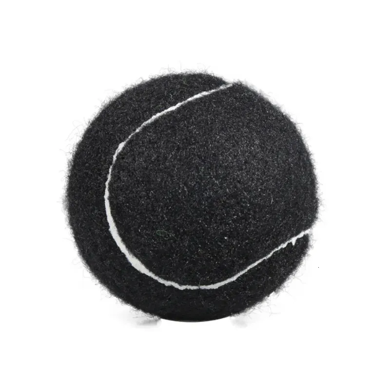 10pcs Concours d'entraînement Tennis Ball pour jeunes adultes Couleur personnalisée Black Rose High Elasticity 240329