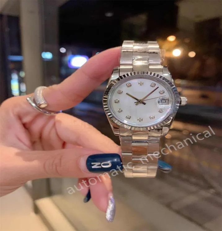 Women Watches 36mm Datejust Automatic Mechanical Movement Stainless Steel Men Wristwatches Unix Watch Diamond Dial Coupon Lady Wri8921238