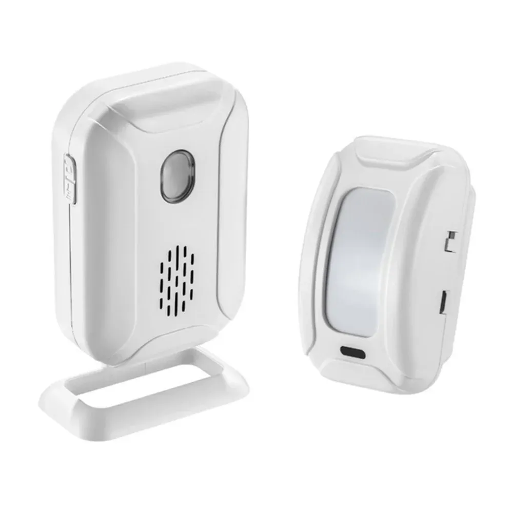 Deurbel draadloos welkom deurbel huis alarm draadloze infrarood deurbel PIR Motion Sensor Detector Alarm Bezoeker Gastinvoer Doorbell
