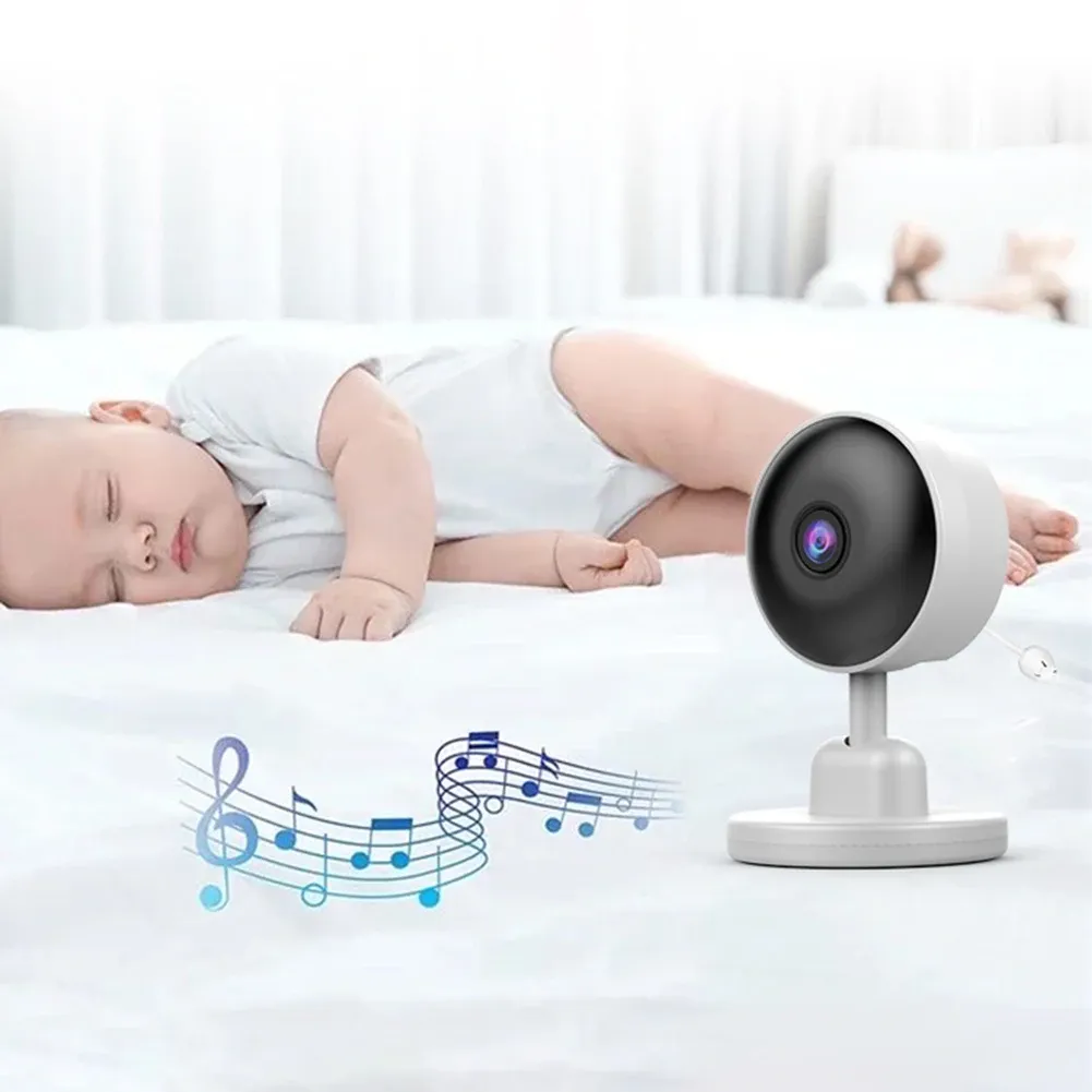 Monitors Baby Monitor 2.8in LCD Display Surveillance Camera Video Intercom Lullabies Cry Detection Temperature Monitor for Baby Pet Eldly