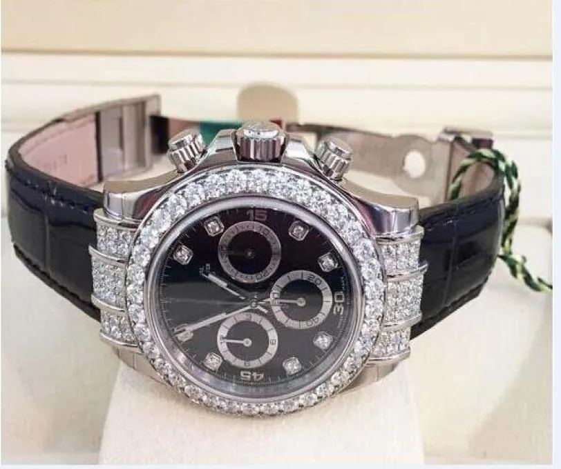 Verkoop van luxe horloge Cosmograph Referenz Automatic 116599 RBR neu mit Box und papieren man horloges polshorloges2796582