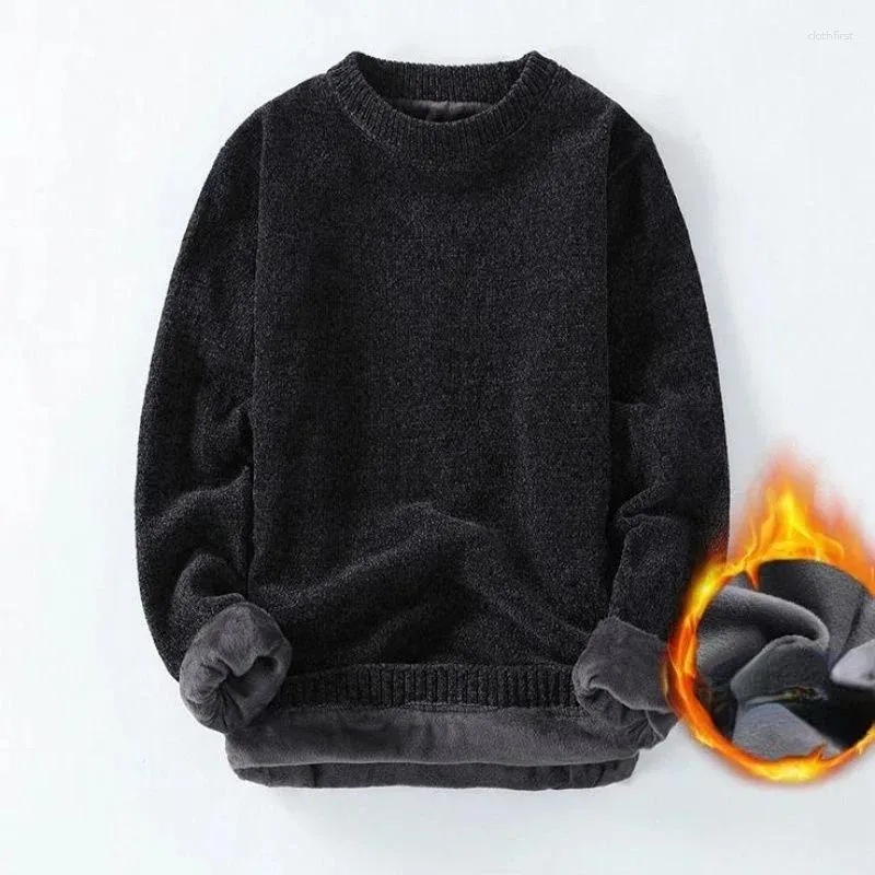 Men's Sweaters 2024 Men Streetwear Sweater Retro Round Neck Hip Hop Knitted Vintage Pullover Casual Wool Autumn And Spring B93