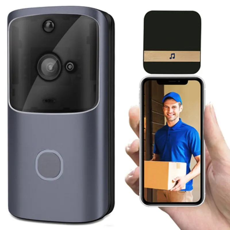 Doorbells M10 Smart HD 720P 2.4G Wireless WiFi Video Doorbell Camera Visual Intercom Night vision IP Door Bell Wireless Security Camera