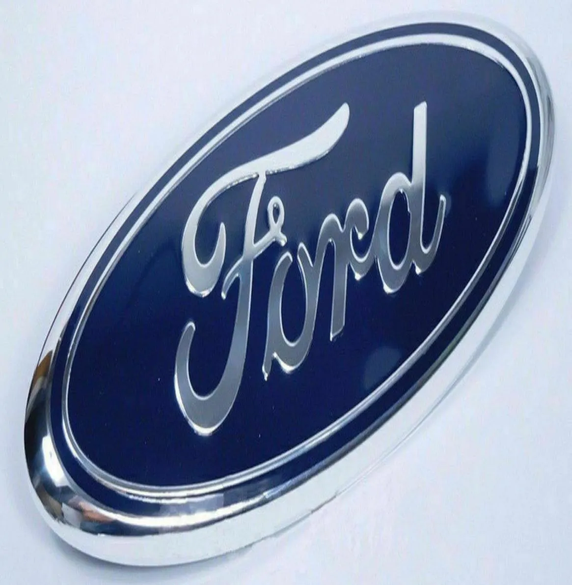 Blue Chrome för 20052014 F150 Front GrilletAilgate 9 tum Oval Emblem5359967