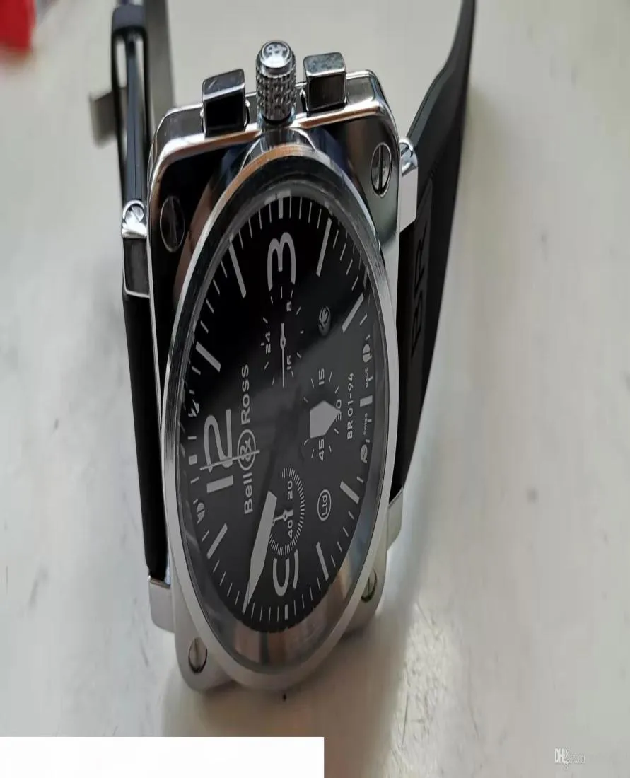 Man Bell Automatyczne zegarki mechaniczne datę stali nierdzewnej Ross zegarek męski tag Aqua Terra zegarki GFY593360888