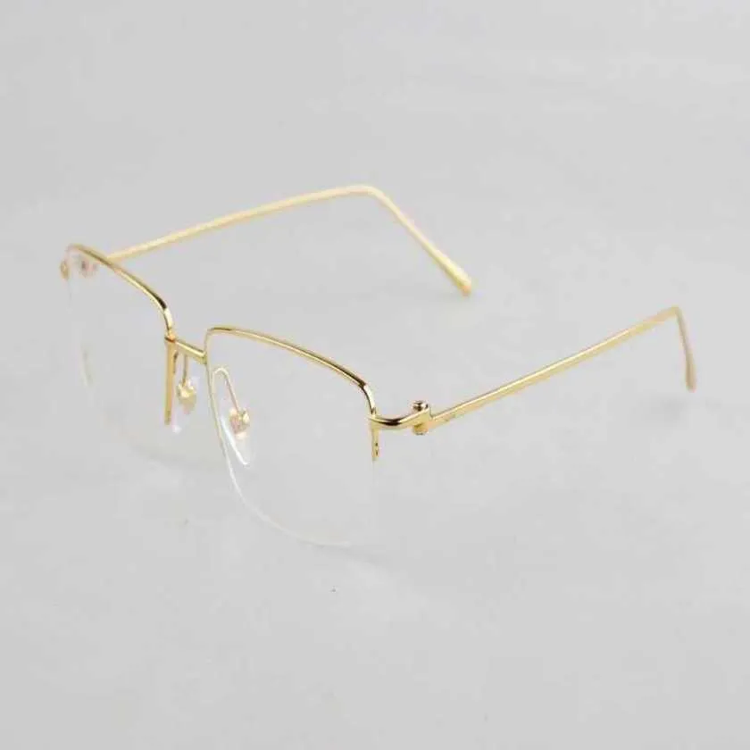 Lunettes de soleil designer 10% de réduction sur le concepteur de luxe Nouveaux lunettes de soleil pour hommes et femmes 20% sur la série 0071 Ultra Light Pure Titanium Myopia Lens Frame Style Business Eye