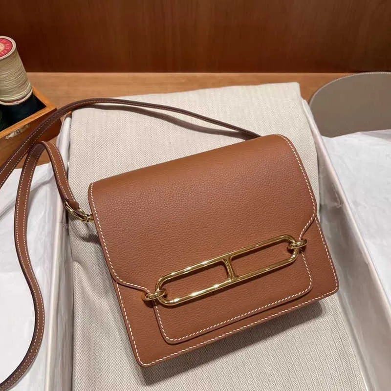 High definition leather designer bag Spring Mini Pig Nose Bag Chain Bag Small Square Bag Womens One Shoulder Mini Square Bag Zero Wallet