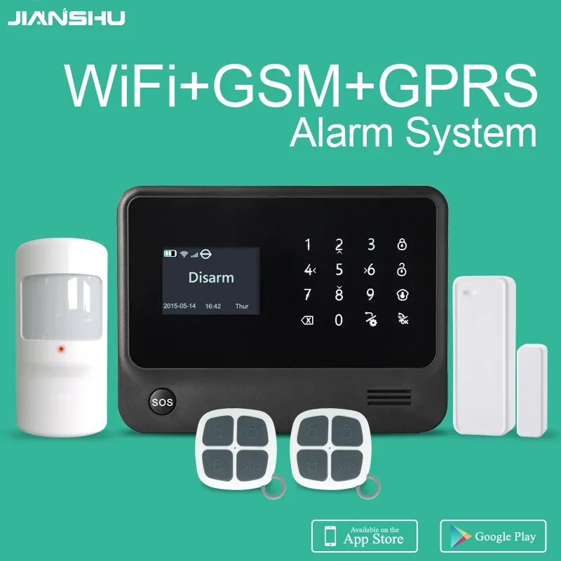 Комплекты G90B Plus Home Security GSM Wi -Fi тревожная сигнализация оздорови