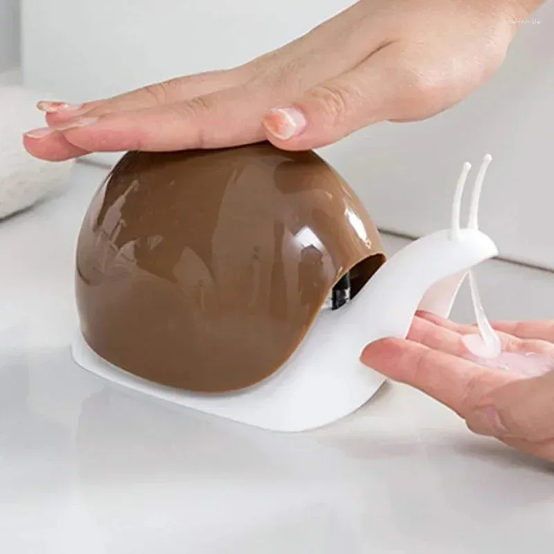 Vloeibare zeep dispenser slak vorm drukken shampoo lotion fles hand sanering body wassen leeg