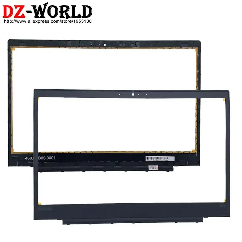 Copertura del bordo schermo Schermo Shell Shell LCD Frame Frame Casetta con foro della fotocamera RGB per Lenovo ThinkPad T570 Laptop 01ER039 46M.0ABCs.0004