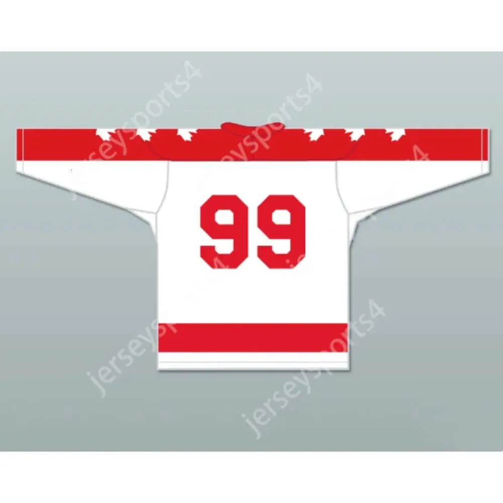 Gdsir Custom 99 Metro Junior B Leaguwayne Gretzky Vaughan Nationals Hockey Jersey New Top ED S-M-L-XL-XXL-3XL-4XL-5XL-6XL