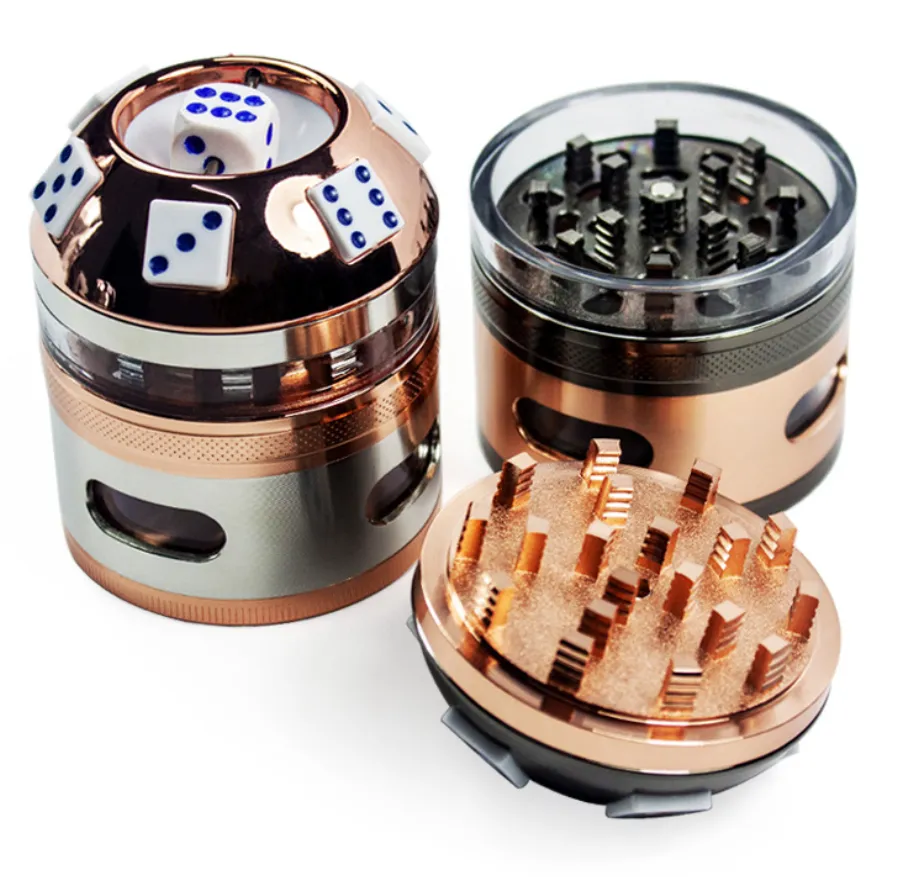 Dice Herb Grinder Metal Tobacco Crusher... From Jikolp555, $6.36