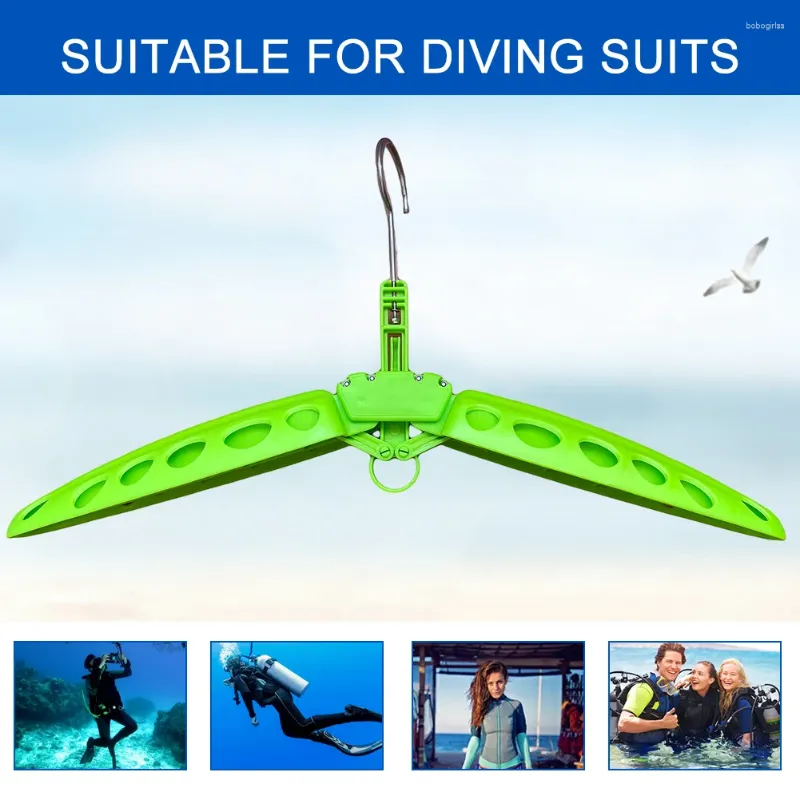 Hangers Surfing Suit Hanger Foldable Dive Plastic Portable Rustproof Gear Snorkeling Accessories