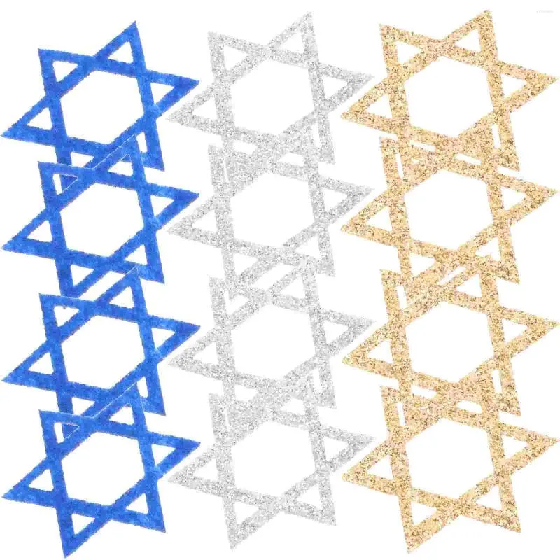 Kaarsenhouders jaar tafel confetti hanukkah decoratie houder partijbenodigdheden