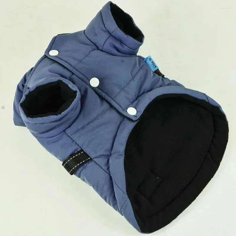 Dog Apparel Winter Pet Jacket With Harness Clothes For Small Medium Dogs Thicken Warm Hoodie Coat Pets Chihuahua Yorkies Clothing