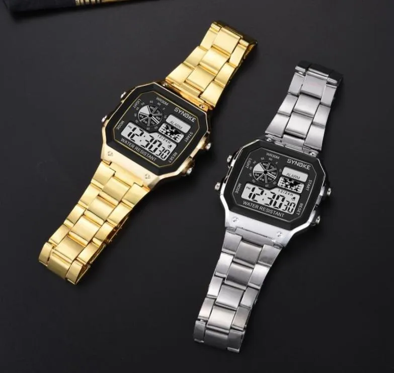 Montre-bracelets Sports Men Regardez Digital Style Watchs Business Men039 Horloge de bracelet Immas
