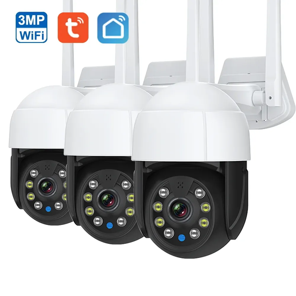 System PXYLZD Security Camera System CCTV Wi -Fi 3MP Night Vision Двухсторонний набор Audio Outdoor Waterproning Monitoring System System System