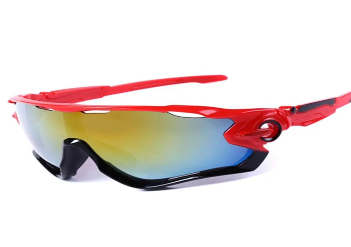 Style Fashion Sport Cycling Eye Sunglasses pour les hommes à l'extérieur Rouding de soleil verres d'éblouissement miroirs de lunettes Cadre des lunettes de soleil2604778