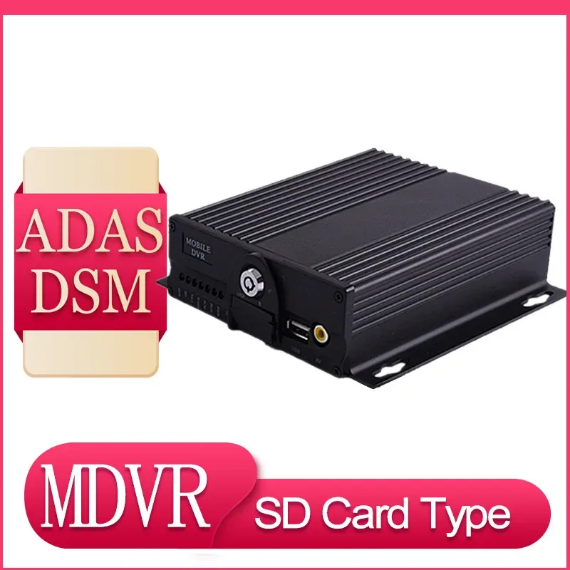 Recorder ADAS DMS HD 1080P MDVR GPS 4G WIFI 4CH SD 6Ch Mobile DVR bus mdvr with CMSV6 software