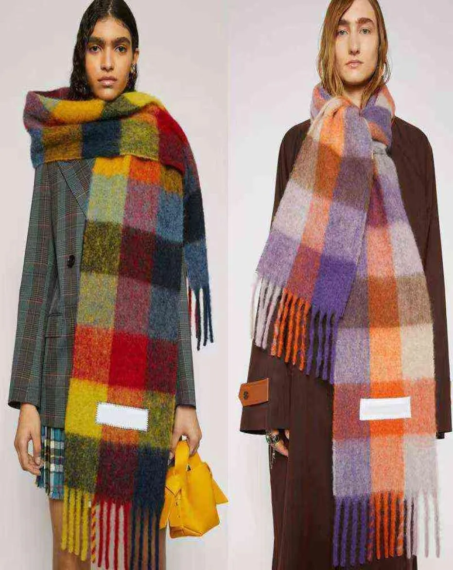 Homens e mulheres Estilo Geral de Cashmere Scarf Designer Blanket Women039S Plaid colorido Tzitzit imitationutw09381845