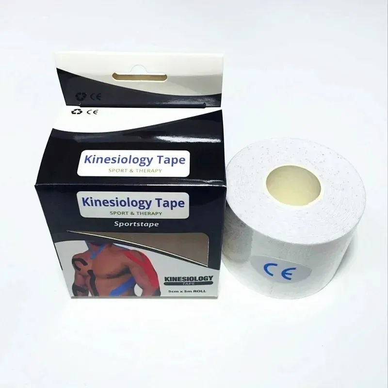 5CM / 5M Intramuscular Effect Paste KINESIO Tape Pre-split Muscle Cream Internal Effect Supports Waist Elbow Ankle and Shoulder