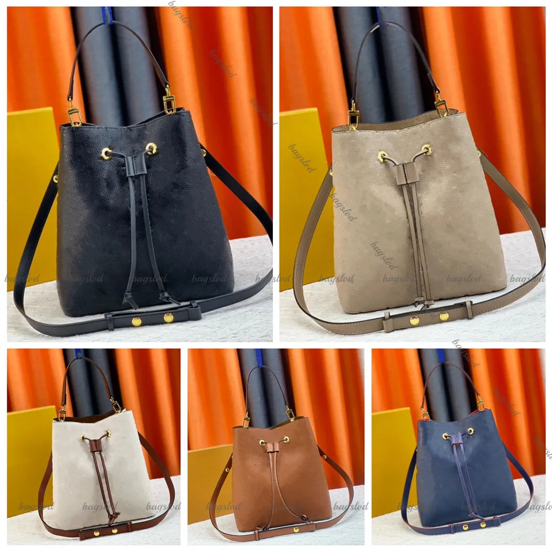 designer bucket bag Luxury Shoulder Bag Crossbody Bag Tote Bag Lady Bags Women Handbag Embossed Leather High Quality Woman Totes bag Cross body Brown