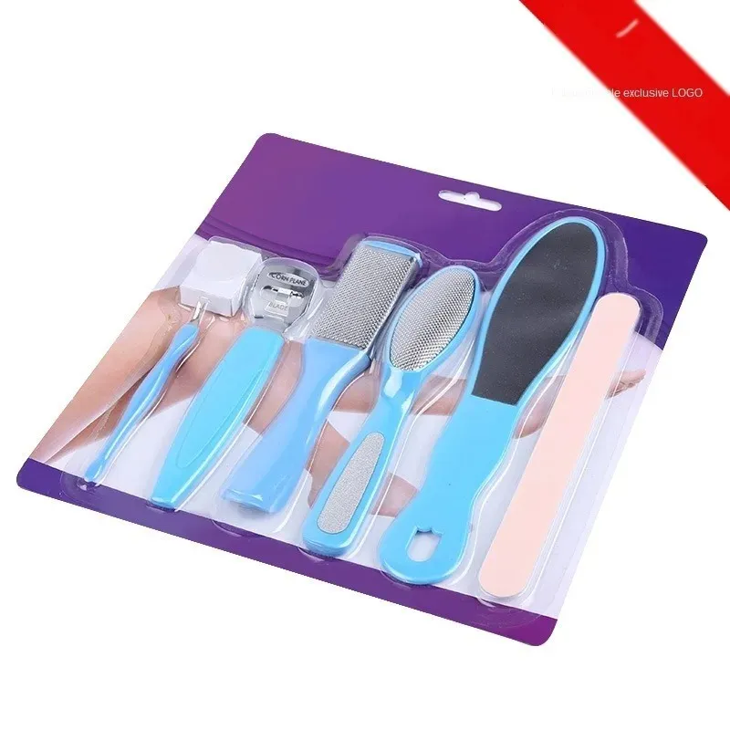 2024 8-piece Foot Grinding Artifact, Pedicure Knife Tool Set, Foot Rubbing Board, Brushing Off Dead Skin File, Scraping Foot Sole for foot