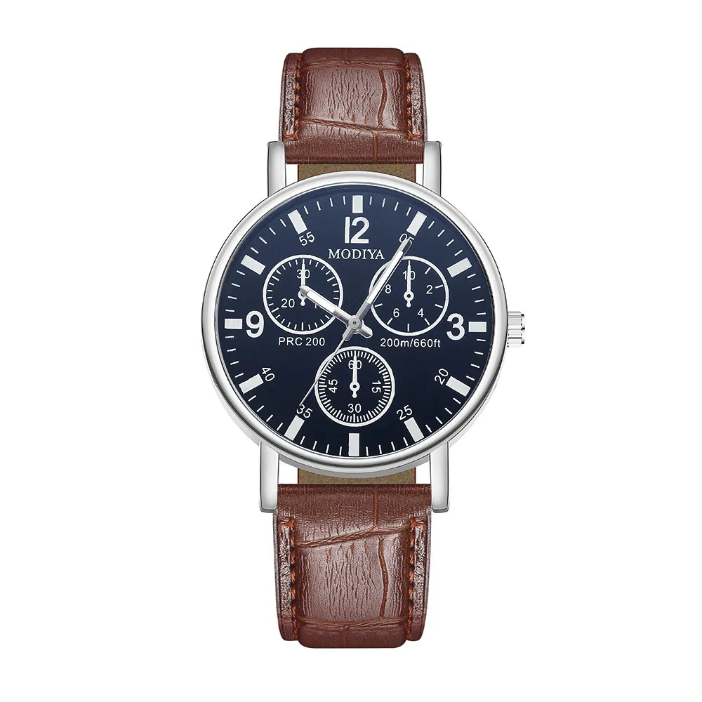 Armbanduhr für Männer Herren Uhr Designer Drei Nadeln Alle Zifferblätter Arbeit Quarz Watch hochwertige Luxusmarke Chronographen Clock Lederband Mode