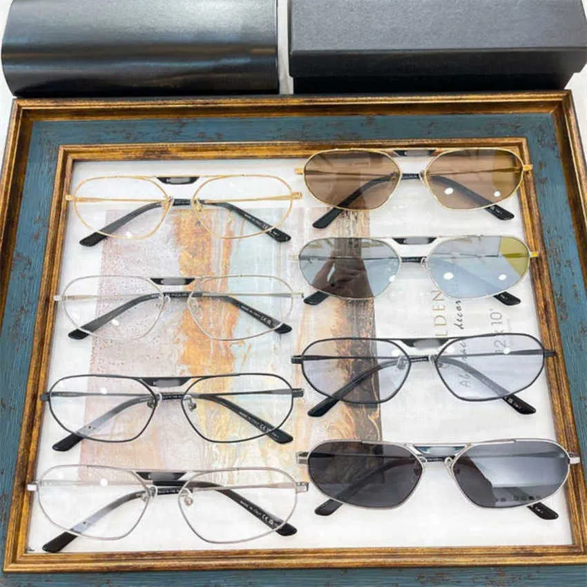 Nieuwe luxe designer Family B's nieuwe Cat's Eye Sunglasses Fashionable Men's and Women's Ins Popular Online Stars dezelfde zonnebril BB0245