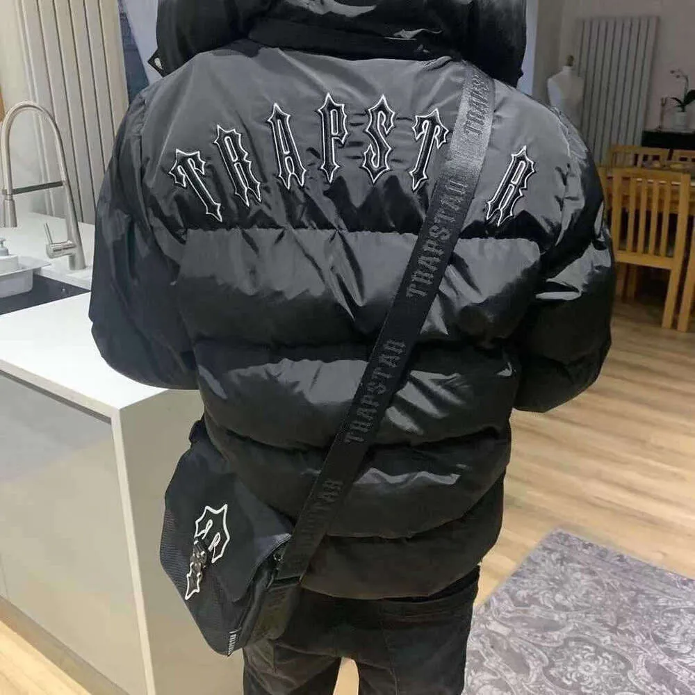 European & American Hip Hop Cotton Trapstar Puffer Jacket With 