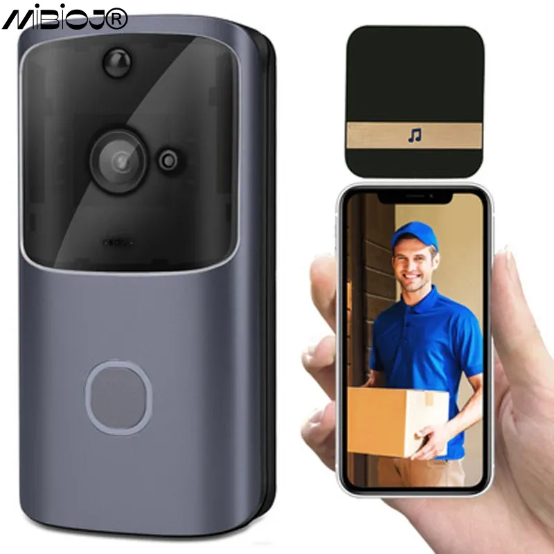 Doorbell M10 Smart HD 720P 2.4G Wireless WiFi Video Doorbell Camera Visual Intercom Night vision IP Door Bell Wireless Security Camera