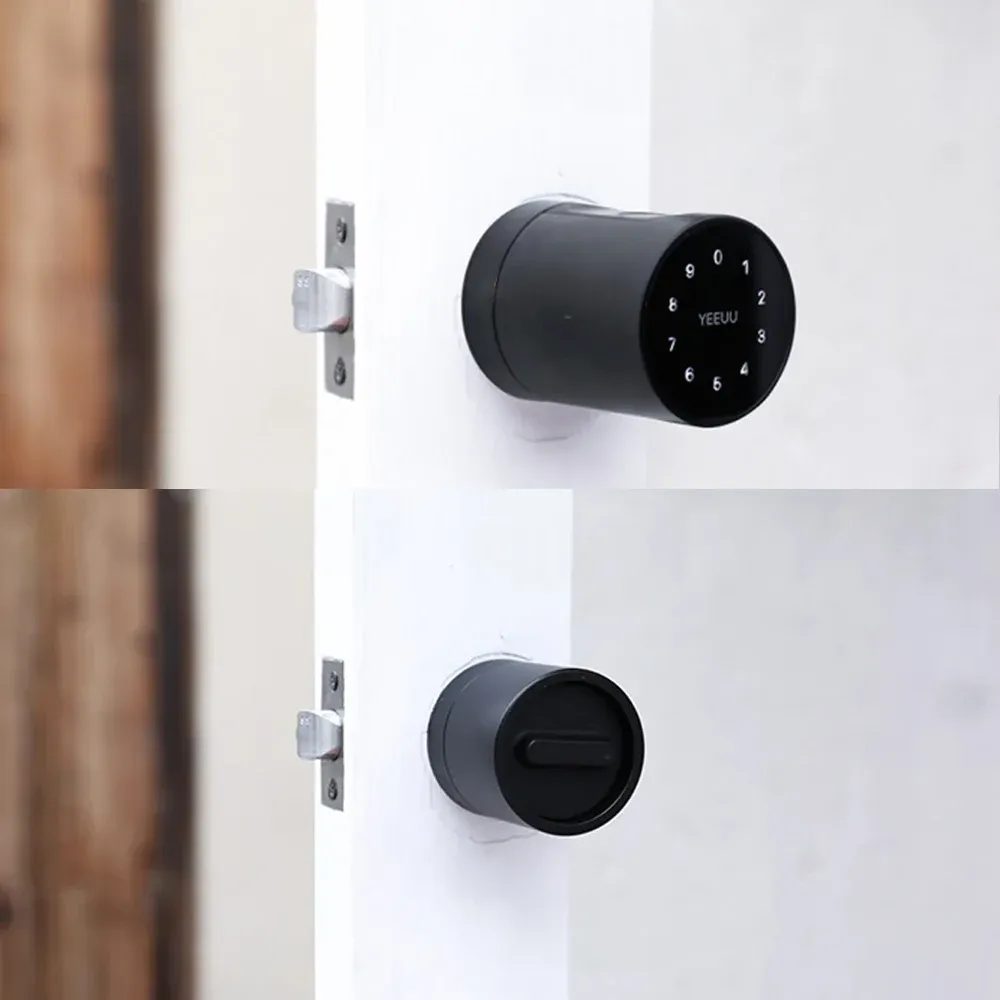 Lock Yeeuu S1 Smart Door Lock Tuya Bluetooth -блокировка цилиндра отпечатка пальца блокировки пароля интеллектуальная блокировка с Alexa Google Home