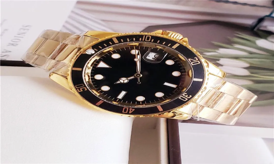 Top -Markendesigner Herren Watch Seadweller Sapphire Keramik Stanless Steel Band Luxus -Männer Uhren 40 mm Automatisch mechanische MoveM1844349