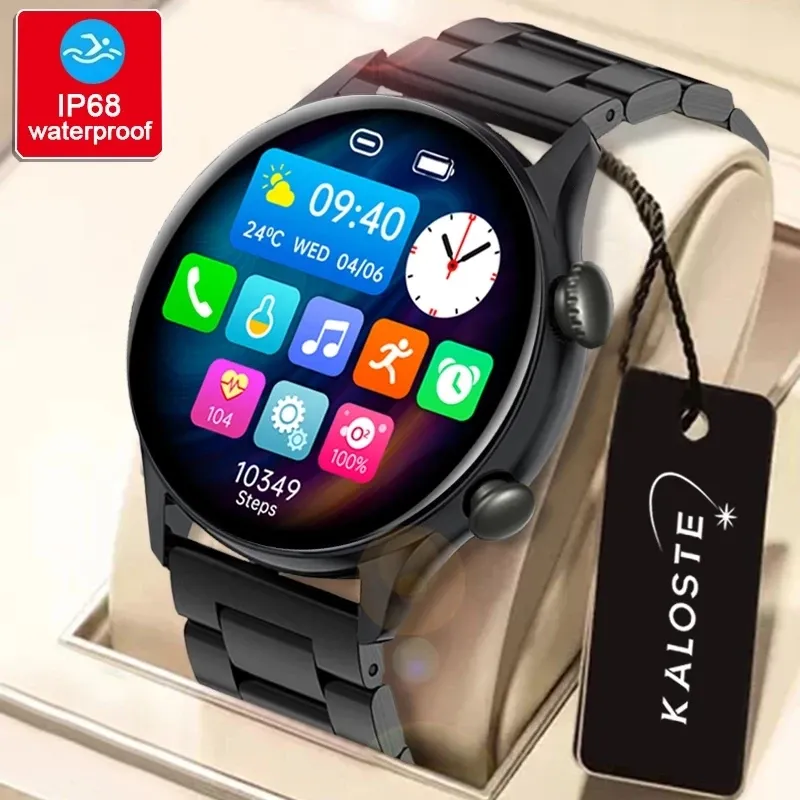Relojes 2022 Neow Smart Watch Men 1.32 pulgadas 360*360 HD Pantalla Bluetooth Call Sport Watch Heart Water Womwatch Women For Xiaomi