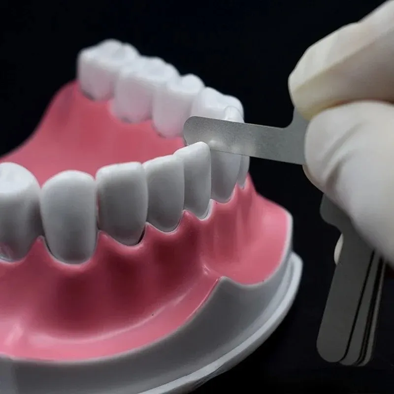 2024 Règle de mesure interproximale dentaire orale mesure l'écart dentaire Système alternatif en acier inoxydable Traitement orthodontique pour