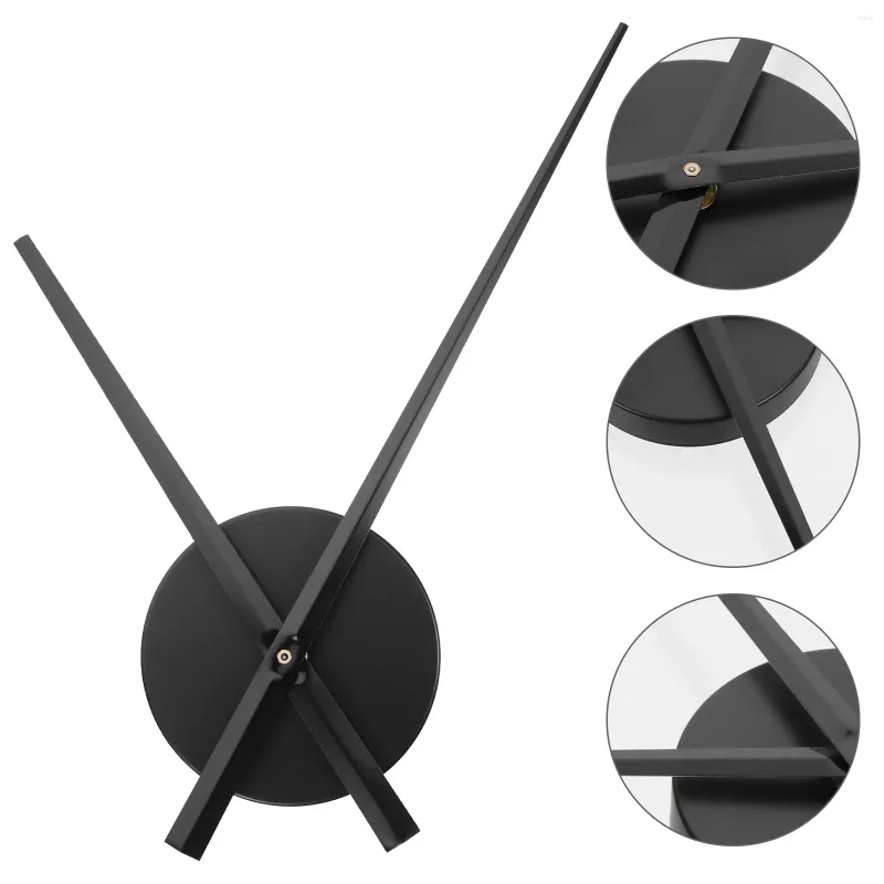 Zegary ścienne dekoracje łazienkowe DIY Cross-Szyght Clock Quartz Duże komponentowe igły