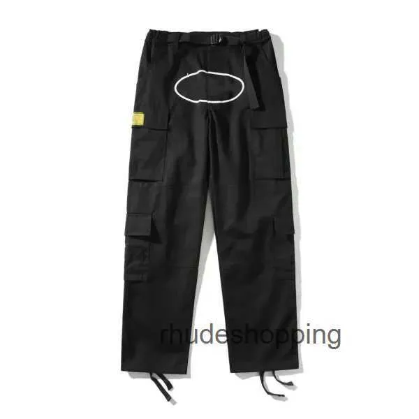 Mens Pants Designers Cargo Harajuku Casual Loose Straight Wide Leg Trouser Streetwear Y2K Pant Retro Street Trend Overallscxz7