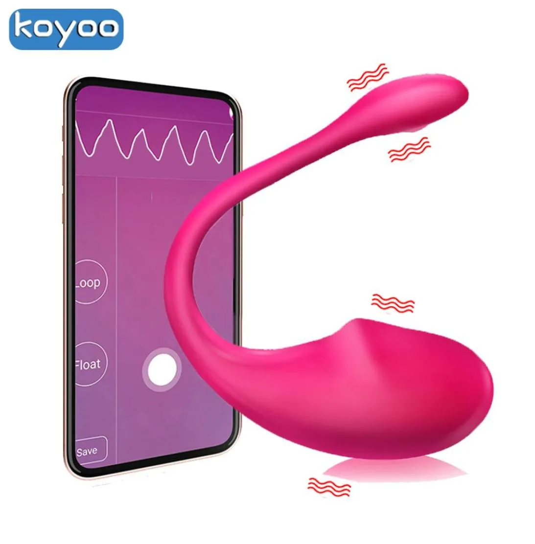 Toys for Woman Sex Shop App Remoto Controllo Bluetooth Vibratore Merce intima da donna adulti 18 dildo Lush vaginale 2108101107109