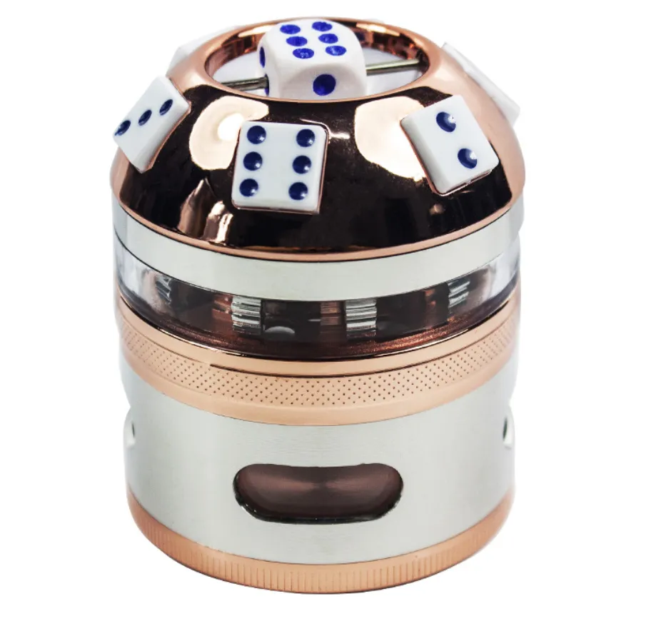 Dice Herb Grinder Metal Tobacco Crusher... From Jikolp555, $6.36