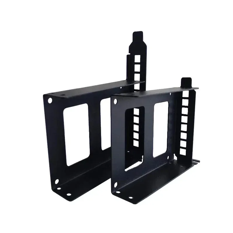 Metal PCI Slot 2.5inch IDE/SATA/SSD/HDD Rear Panel Mount Bracket Hard Drive Adapter Tray Caddy with Sata Data Cable