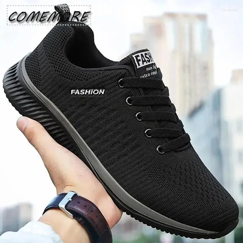 Sapatos casuais verão massh mash homem de moda masculina mocassins homens leves tênis 35-47