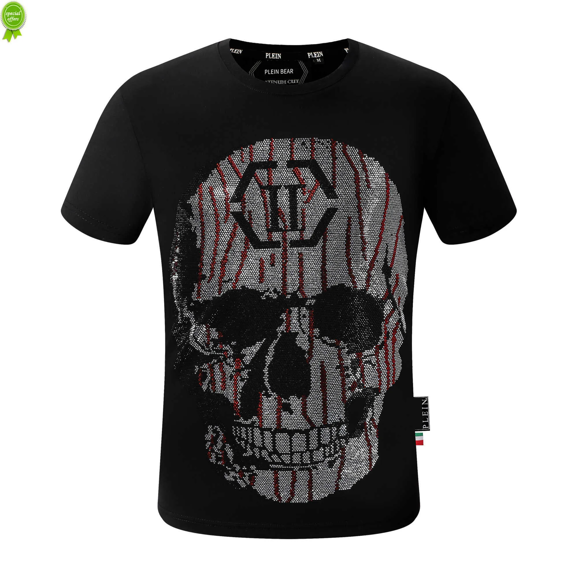 Plein Bear Trube Mens Designer Tshirts Brand одежда для одежды.