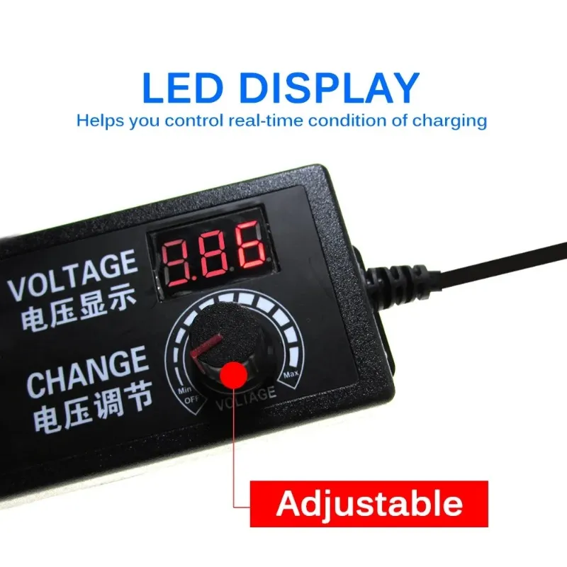 2024 AC DC 3V 5V 6V 9V 12V 24V Power Supply 1A 2A 3A 5A AC/DC Transformer 220V To 12V Power Supply Adapter 5 12 24 V Led Driverfor 220V Power Adapter