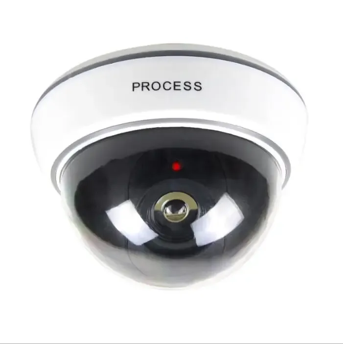 Cameras Hot sale Outdoor Indoor Surveillance Fake Camera Dummy Fake CCTV Security Dome Camera with Flashing Red LED Light